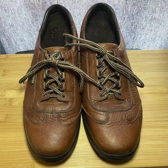 Mephisto Match Runoff Sz 13 Mens Brown Leather Shoes  display picture 1
